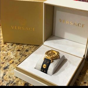 Versace gold watch